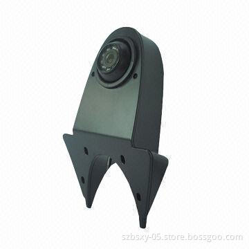 Color CCD Truck Side View Camera with 420TVL Resolution, 12 or 24V Working Voltage